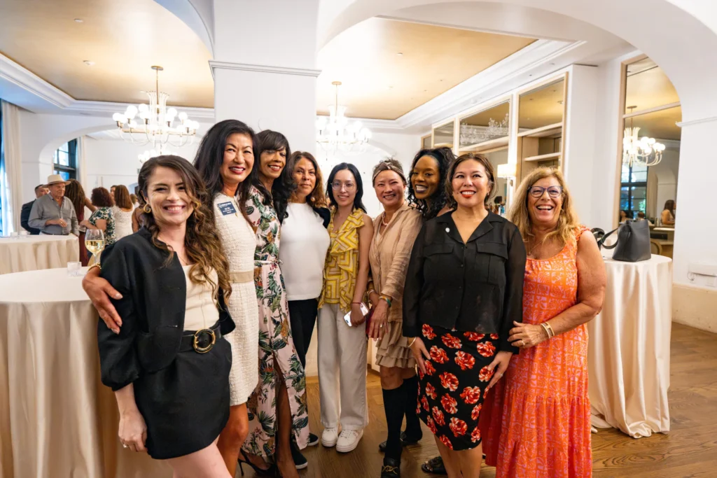 A group of GLAR members posing together at an event
